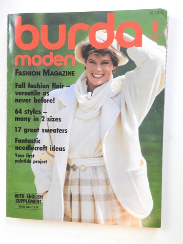 Burda moden magazine sep 1984 - burda,