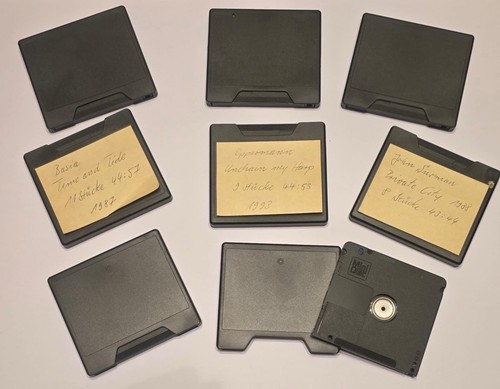 Sony mini discs - 80, blau