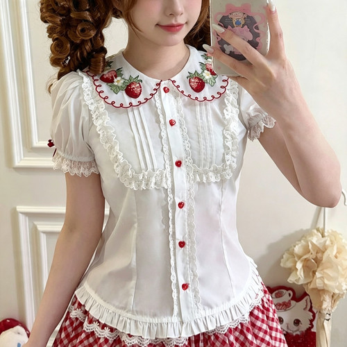Kawaii bluse damen lolita - damen,