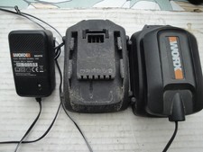 Worx 18 V  Akku Original Ersatz-Akku 2 Stc + Ladegerät