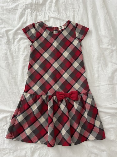 Elegantes kleid kariert - h&m,