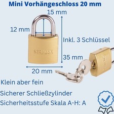 Vorhängeschloss Mini