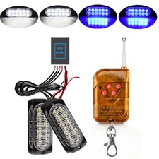 4x 12LED Auto Warnlicht