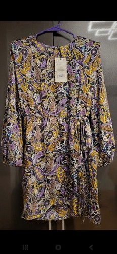 Neu zara kleid paisley - m, 38
