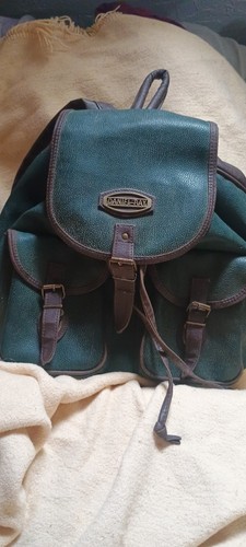 Designer leder rucksack - leder,