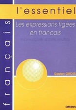 Les expressions figées en