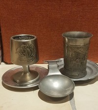 Zinnset - Insgesamt ca. 650g