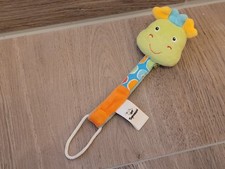 Topomini Schnullerkette Stofftier – Giraffe