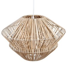 Hängelampe aus rattan - hängelampe,