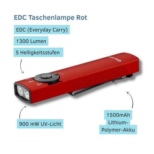 Edc taschenlampe klasse - taschenlampe, 1