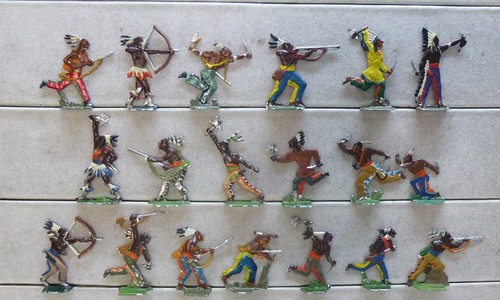 Zinnfiguren rieche usa - 19,