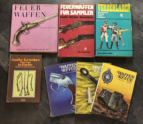 Waffen buch konvolut - buch, gewehre
