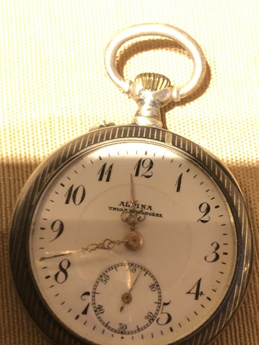Taschenuhr 900er silber - 900er,