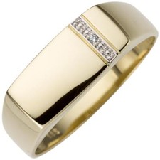 JOBO Herren Ring 0,005ct 585