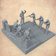 Resin figure german - 1/35,
