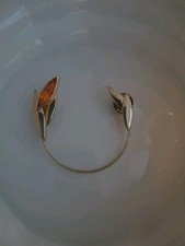 Pierre Lang wunderschöne Brosche Knopfbrosche 