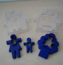 Ausstecherformen , 5 tlg. Plätzchen - Set , Keksformen von Tupperware