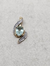 9ct Paraiba Turmalin & Diamant