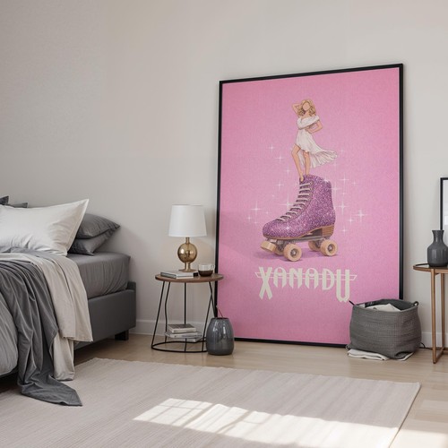 Xanadu 1980 art minimal movie - 1980,