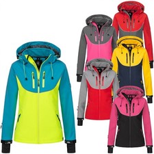 Damen Softshell Jacke Übergangsjacke Windbreaker Damenjacke Rock Creek D-442 NEU