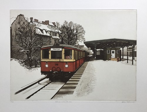 Norbert behrend radierung - norbert,