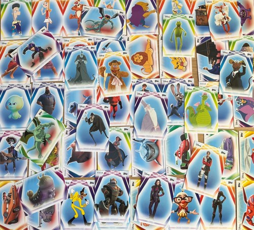 Disney topps neon pick your - disney,
