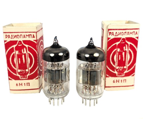 6n1p matched pair vintage - 6n1p,