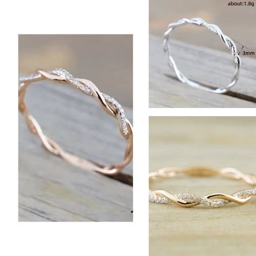 Damen mädchen ring 18k und - mädchen,