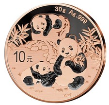 China Panda 30 g Silber 2025