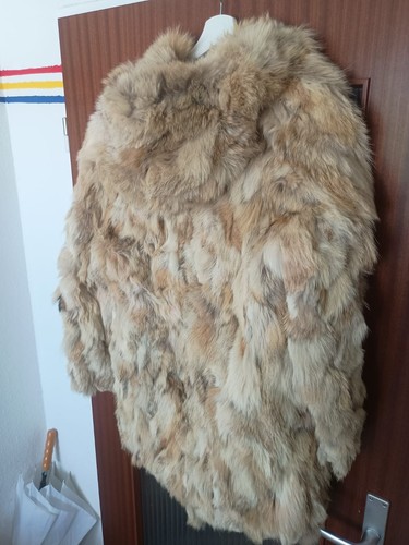 Kaninchen pelz jacke mit - jacke,