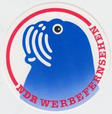 Radio TV Sticker Aufkleber NDR