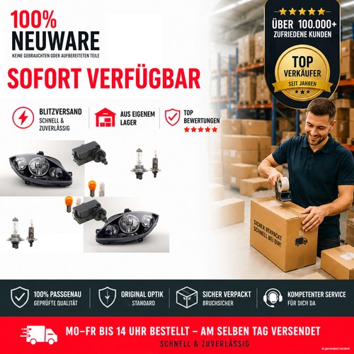 Scheinwerfer passend für seat - passend,