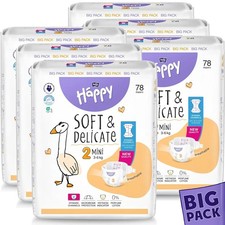 Bella Happy Baby Gr. 2 Babywindeln Mini 3-6 kg 468 (6x78) Stück BIGpack