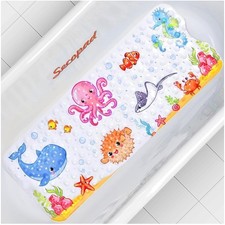 Antirutschmatte Badewanne Kinder Baby Rutschfest 100x40 cm Badematte