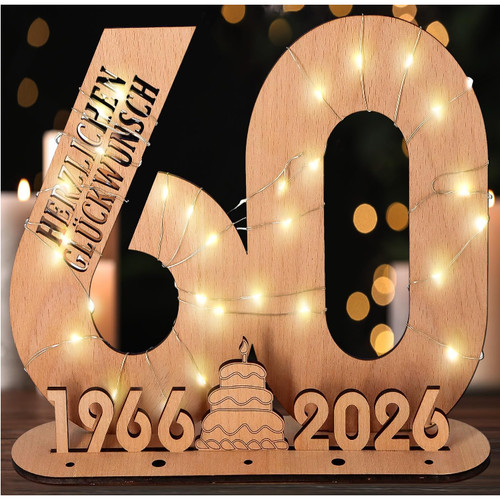 Geburtstag deko holz schild - 60,