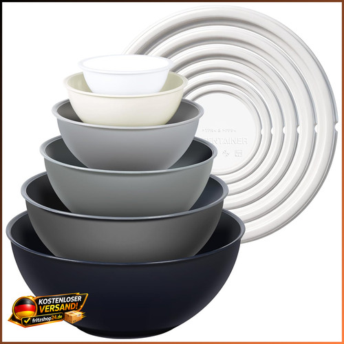 Salatschüssel set teilig - salatschüssel, 12-teilig