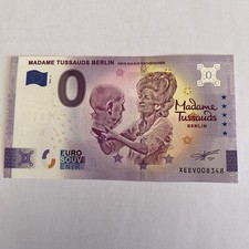 Null Euro Schein - 0 Euro Schein - Madame Tussauds Berlin 2021-1 Anniversary
