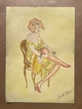 GERDA WEGENER Zeichnung auf