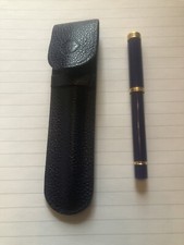 altere WATERMAN Damen Füllfederhalter blue-gold M  in Waterman Etui