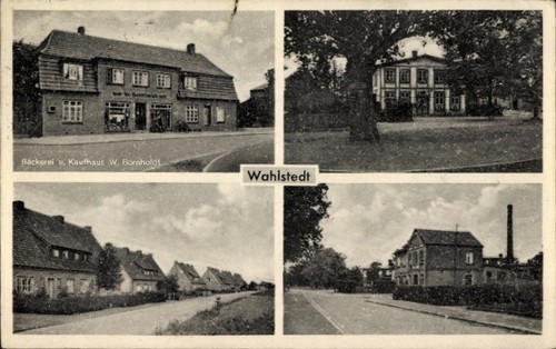 Wahlstedt kreis segeberg - ak,
