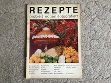 DDR Kochheft"Rezepte probiert