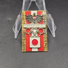 Olympische Spiele 1964 Tokyo Österreich Mannschaft's NOC  Abzeichen Teilnehmer 