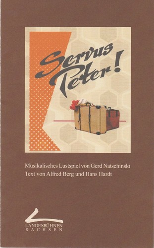 Programmheft servus peter - servus, von