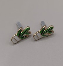 Kaktus Ohrringe - Emaille