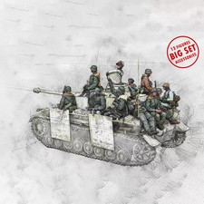 1/35 Resin Figuren