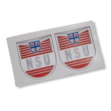 NSU Quickly ☆ Tanklogo * N S L F 23 ☆ Sticker Abziehbilder Logo Aufkleber ☆ Tank