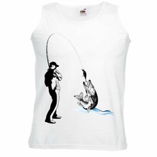 Tank Top ANGLER ANGELRUTE HOCHSEEFISCHER FISCHE HOCHSEEFISCHER FISCHERBOOT ANGEL