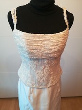 ♥Brautkleid Hochzeitkleid 2-teilig in creme  NEU 002♥