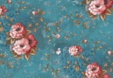 Blaugrünblau große rosa