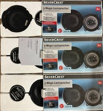 Silvercrest - 3-Wege Lautsprecher 3 x 2x 200W